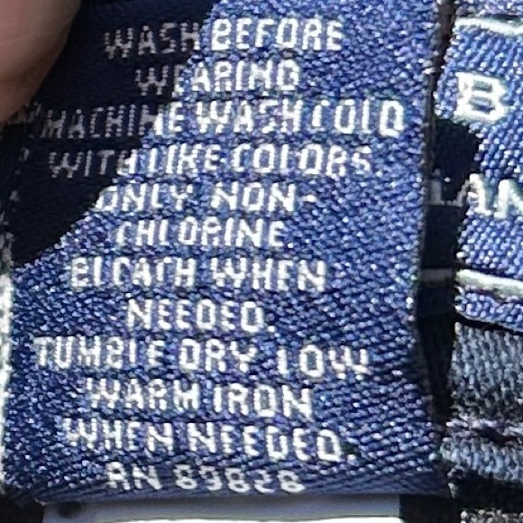 Charter Club Star Print Lexington Plus Jeans 20W NWOT - Picture 5 of 5